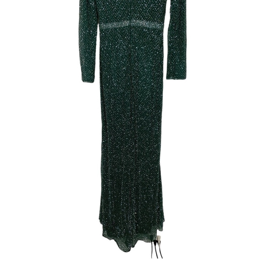 Mac Duggal Beaded Embellished Formal Maxi Gown Dress Size 10 - Picture 9 of 12